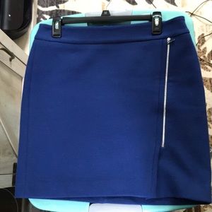 WHBM blue skirt